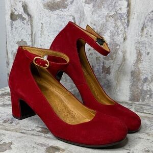 Chie Mihara Ankle Strap Heels